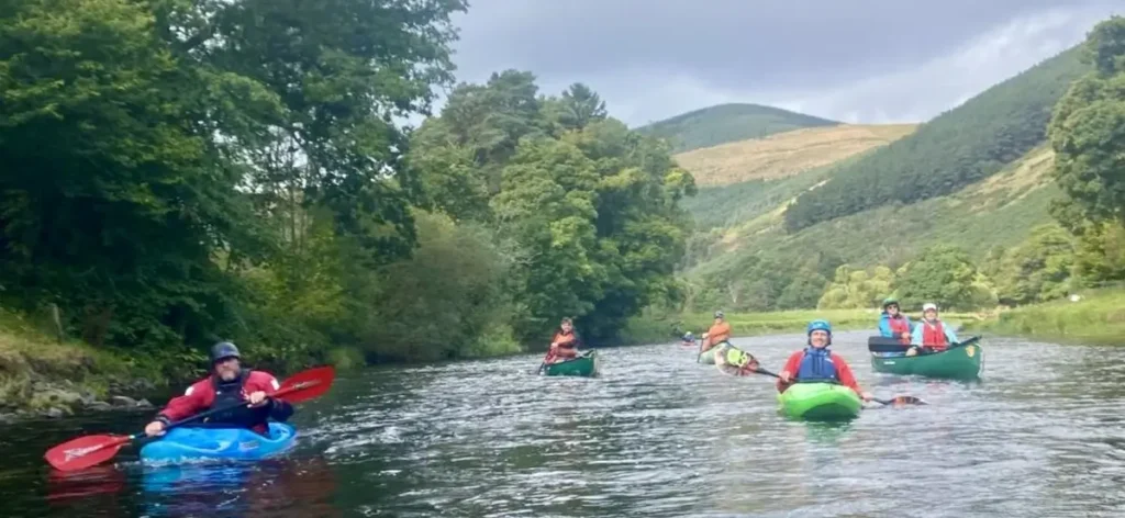 Beginner-friendly canoe trip Scotland