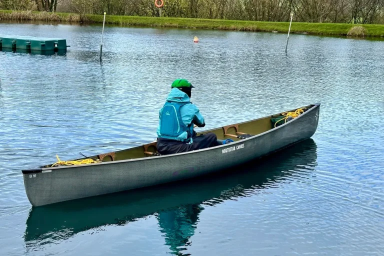 Canoeing session