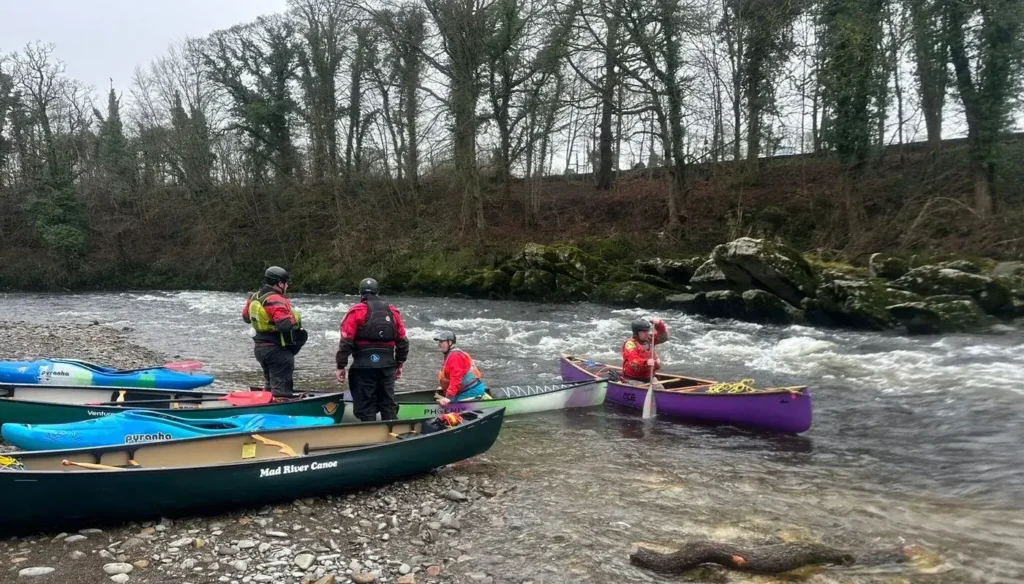 Canoe Coaching River Lune